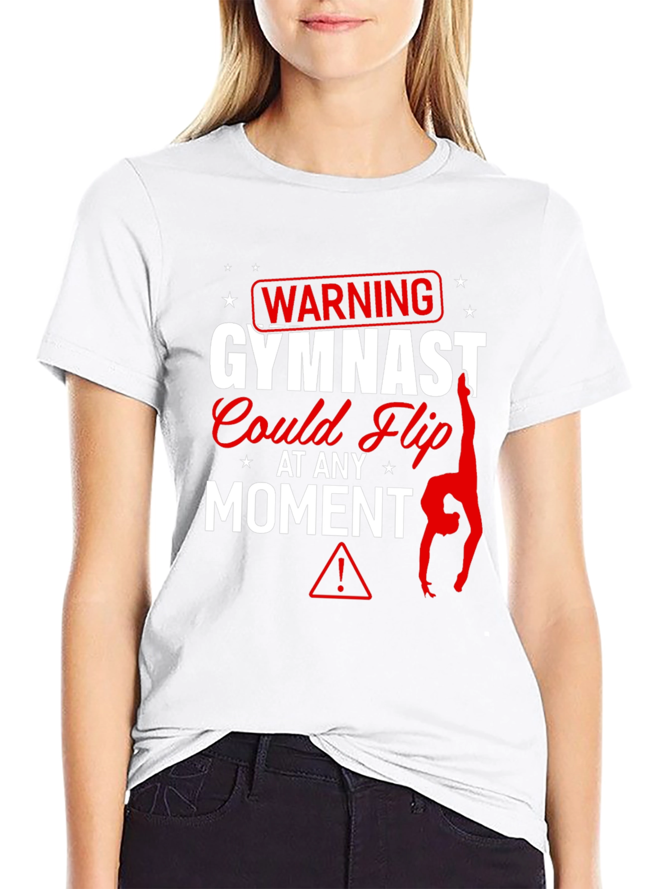 Warning Gymnast T-Shirt