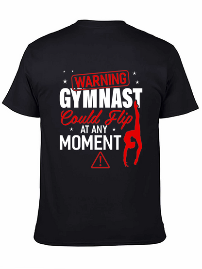Warning Gymnast T-Shirt