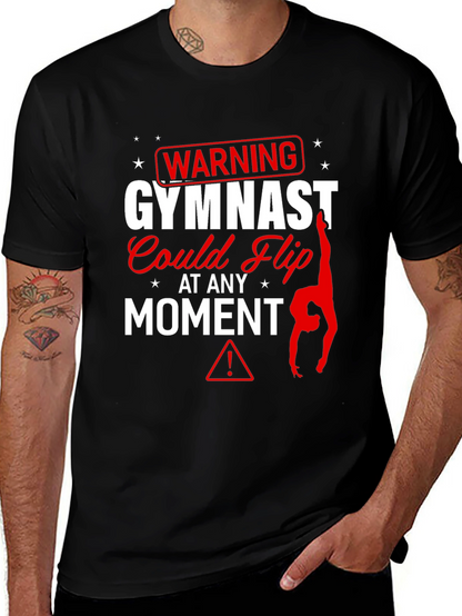Warning Gymnast T-Shirt