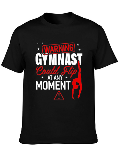 Warning Gymnast T-Shirt