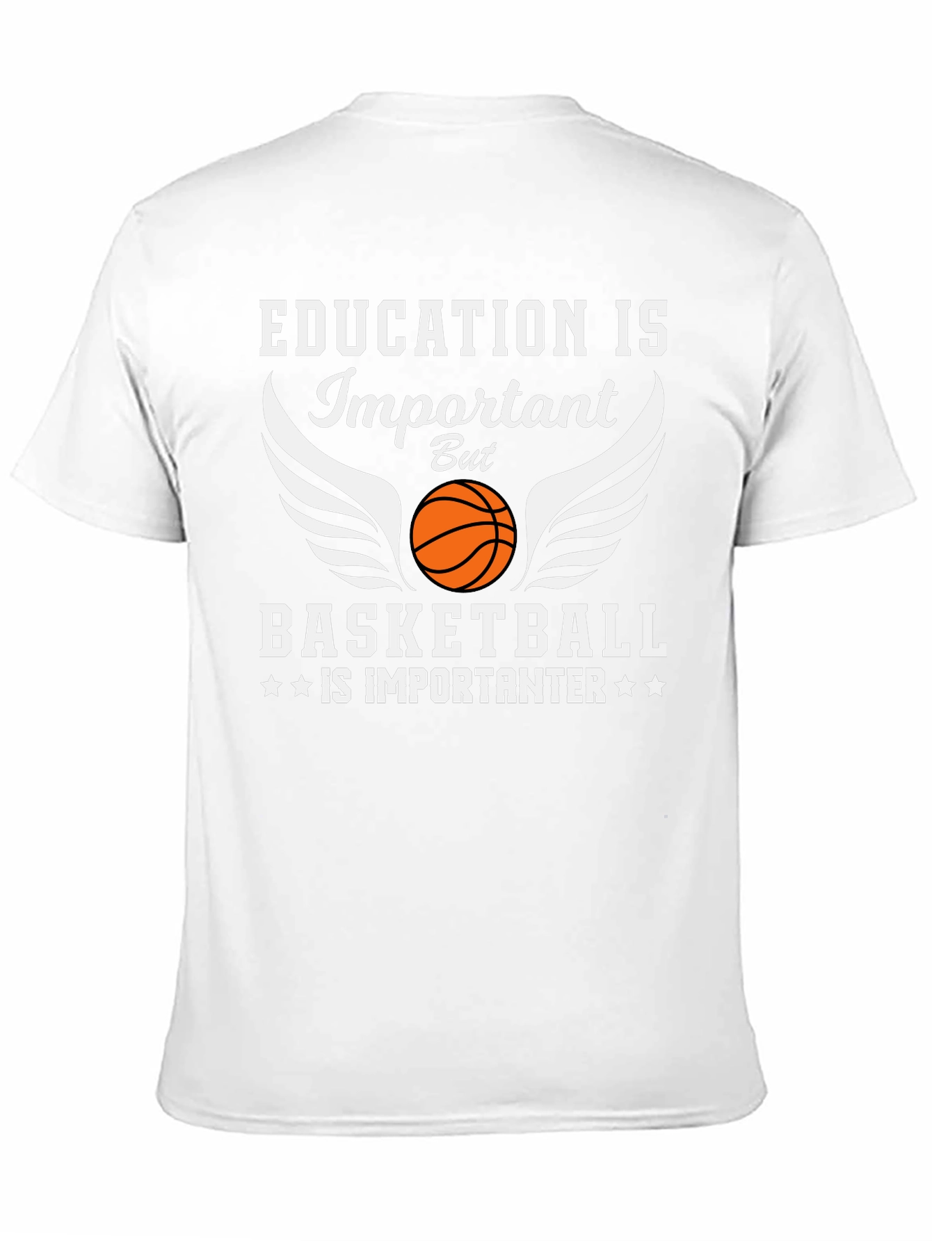 Basketball Is Importanter Graphic T-Shirt