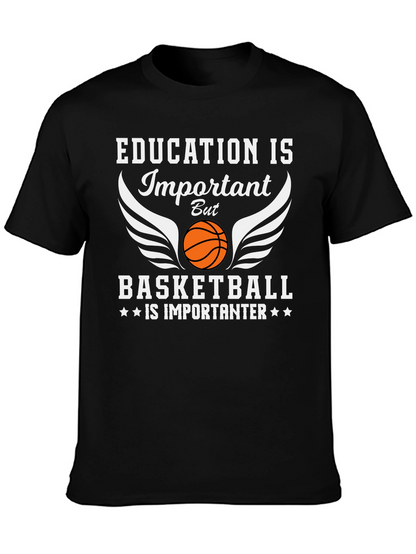Basketball Is Importanter Graphic T-Shirt