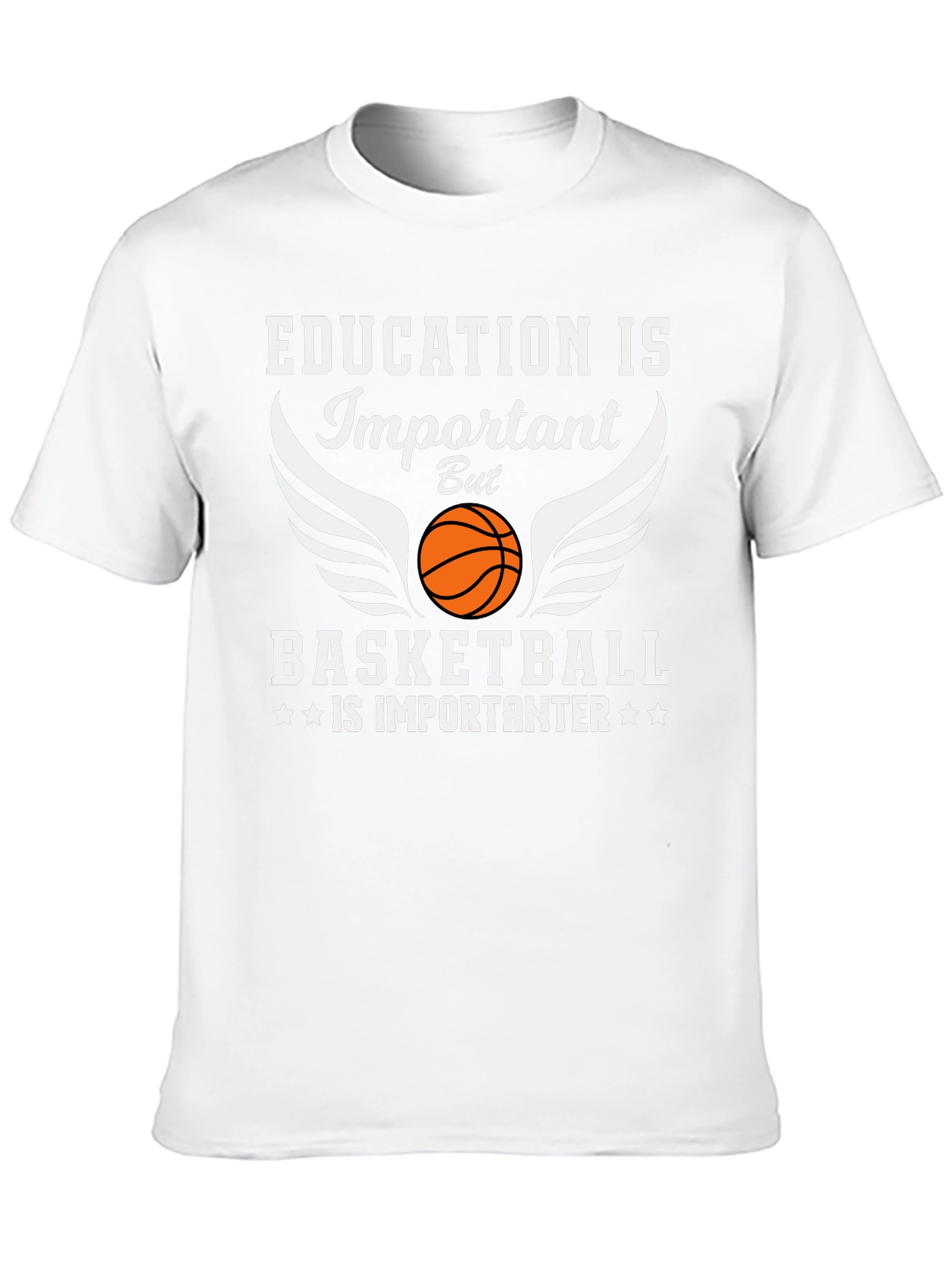 Basketball Is Importanter Graphic T-Shirt