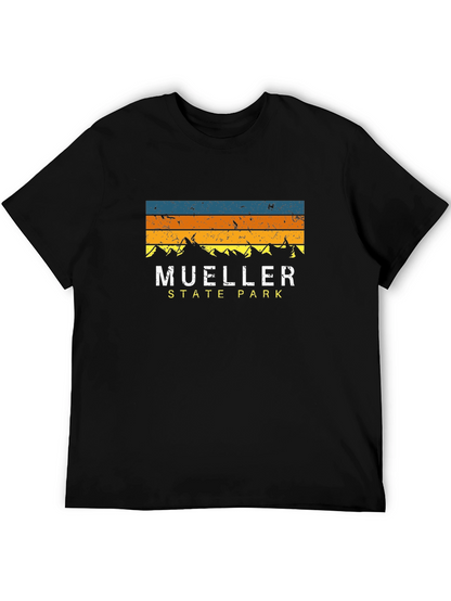 Mueller State Park T-Shirt: Mountain Retro Style