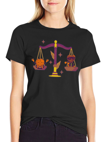Balance Brain & Heart Tee - Black T-Shirt