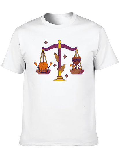 Balance Brain & Heart Tee - Black T-Shirt