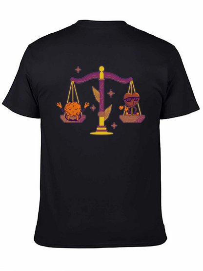 Balance Brain & Heart Tee - Black T-Shirt