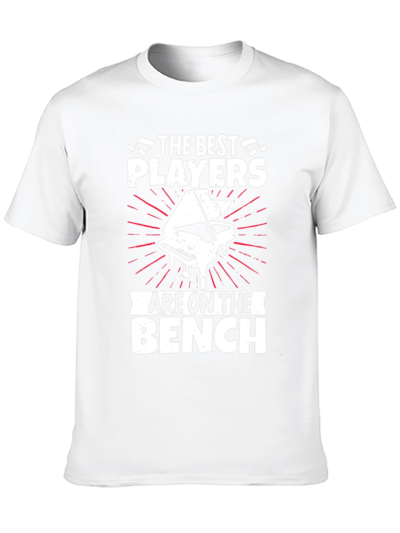 The Best Players Are On the Bench Piano T-Shirt