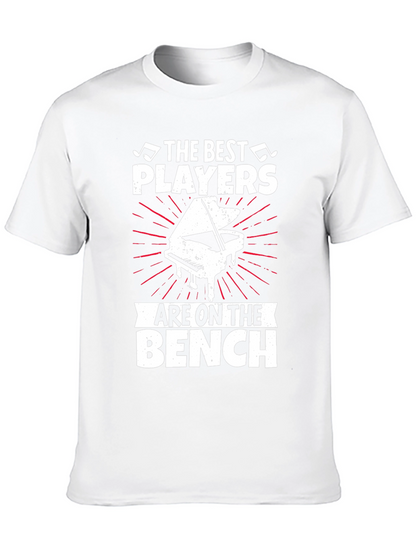 The Best Players Are On the Bench Piano T-Shirt