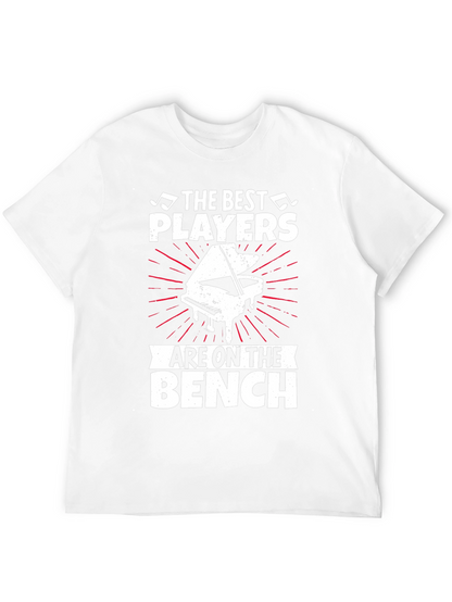 The Best Players Are On the Bench Piano T-Shirt