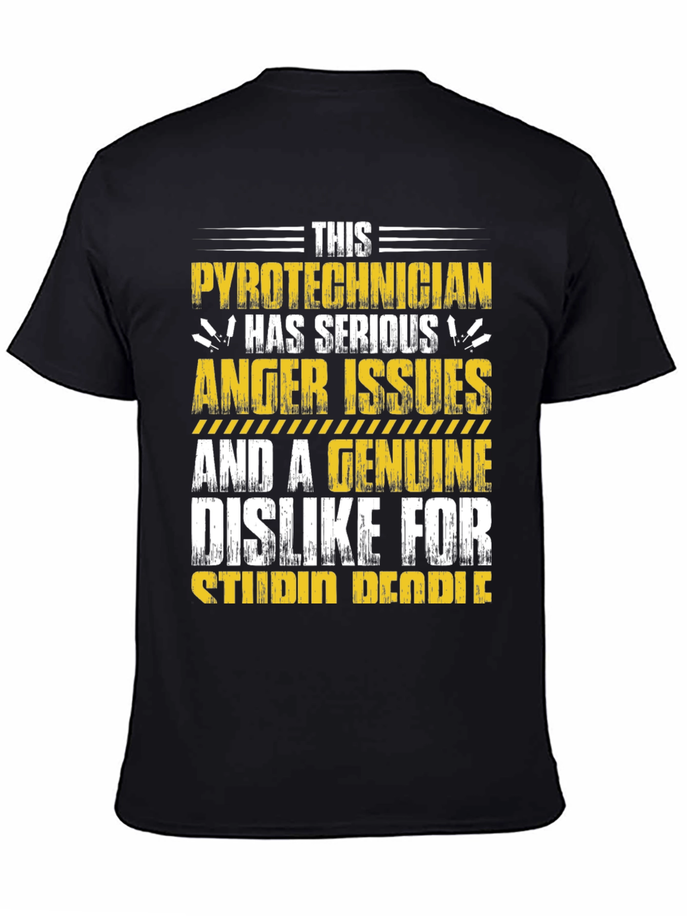 Pyrotechnician Anger Issues Graphic Tee
