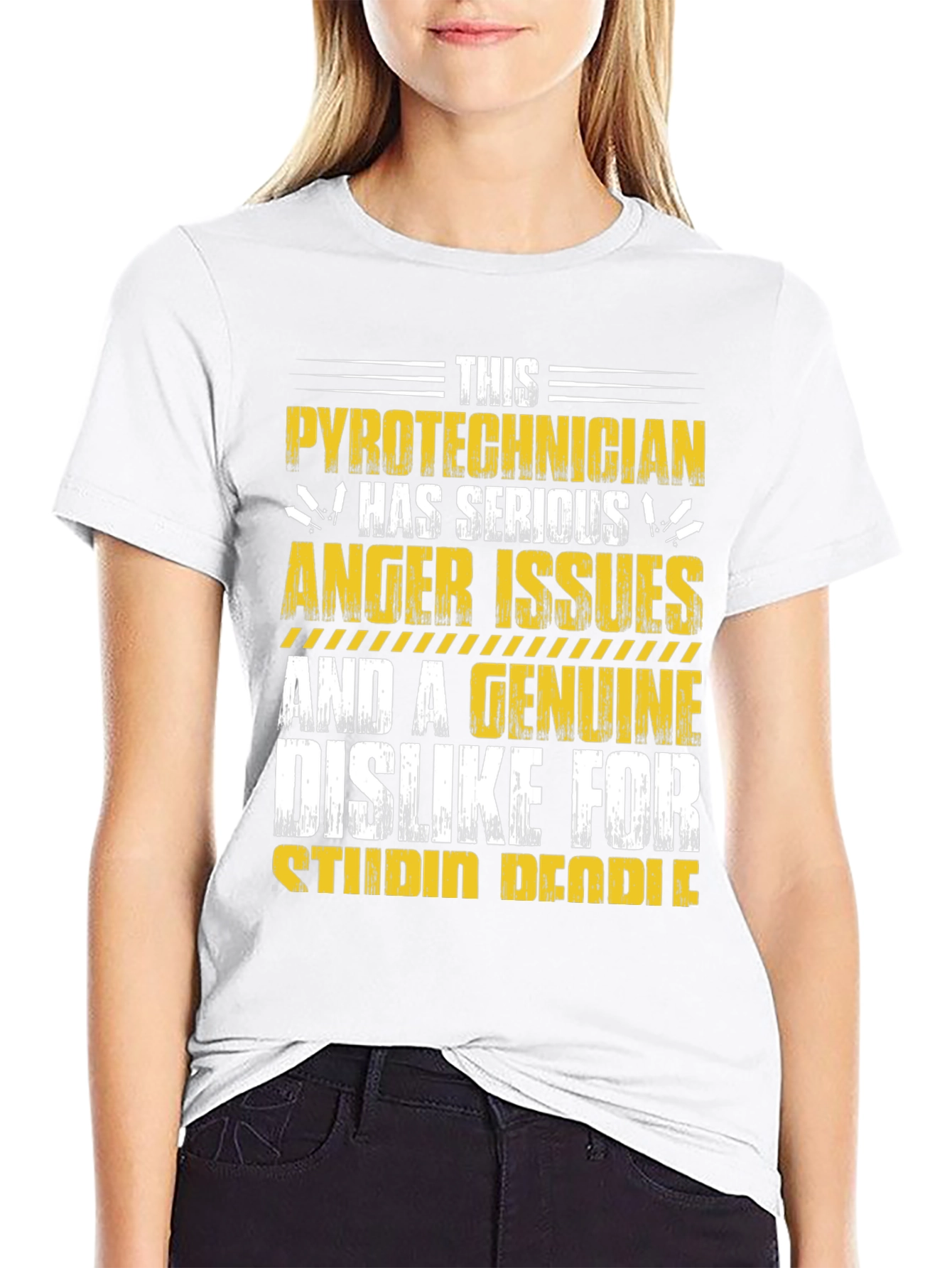 Pyrotechnician Anger Issues Graphic Tee
