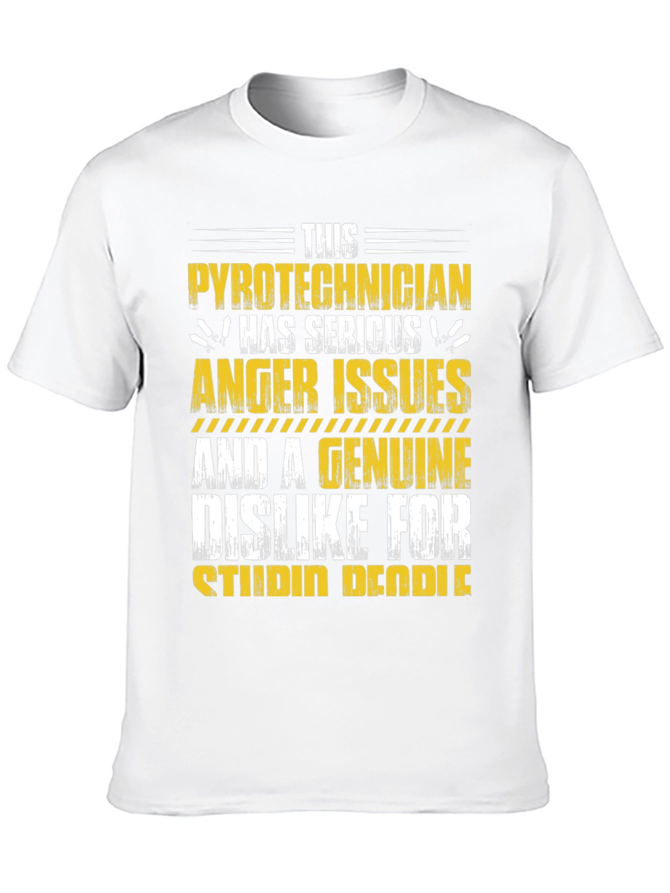 Pyrotechnician Anger Issues Graphic Tee