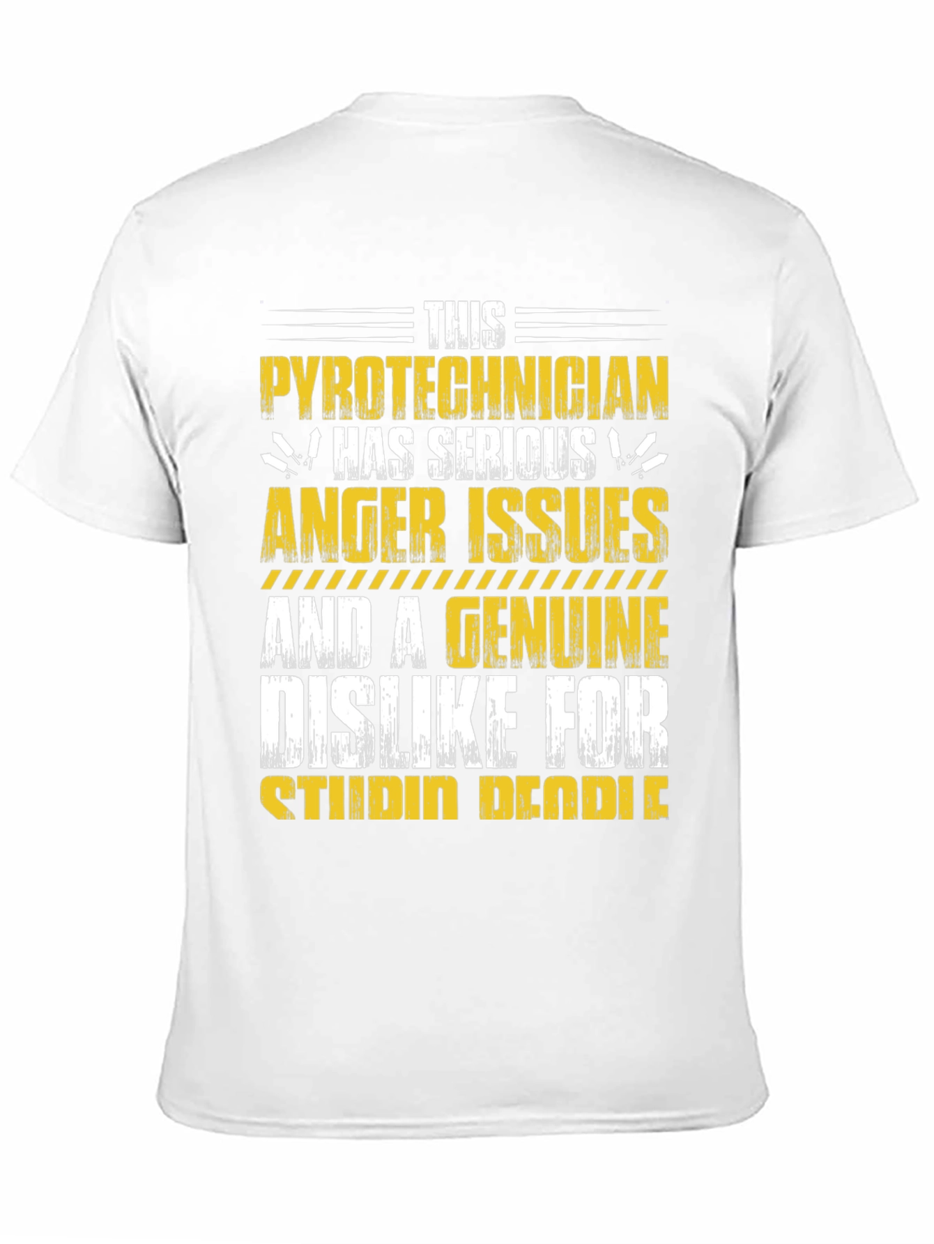 Pyrotechnician Anger Issues Graphic Tee
