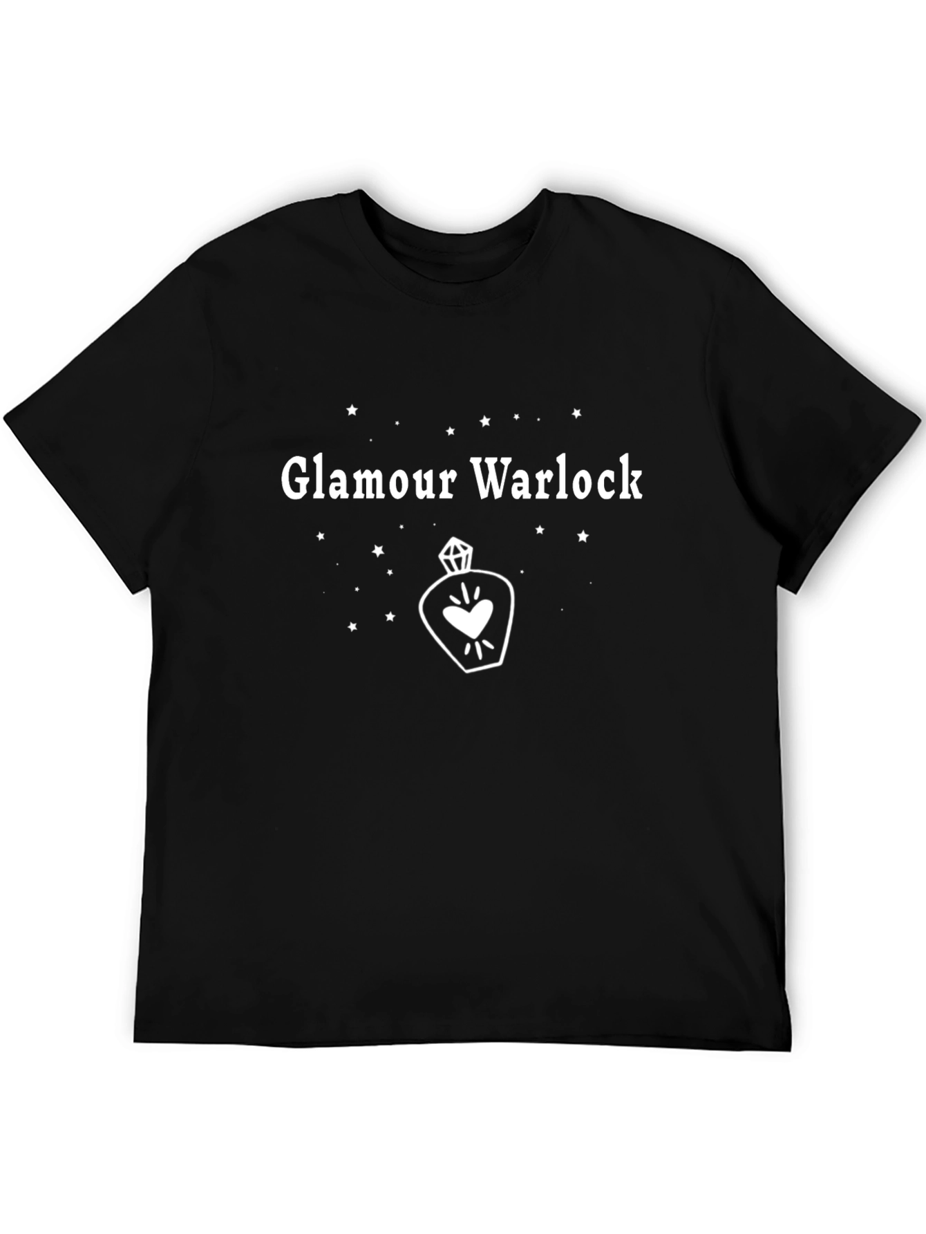 Glamour Warlock Black Graphic Tee