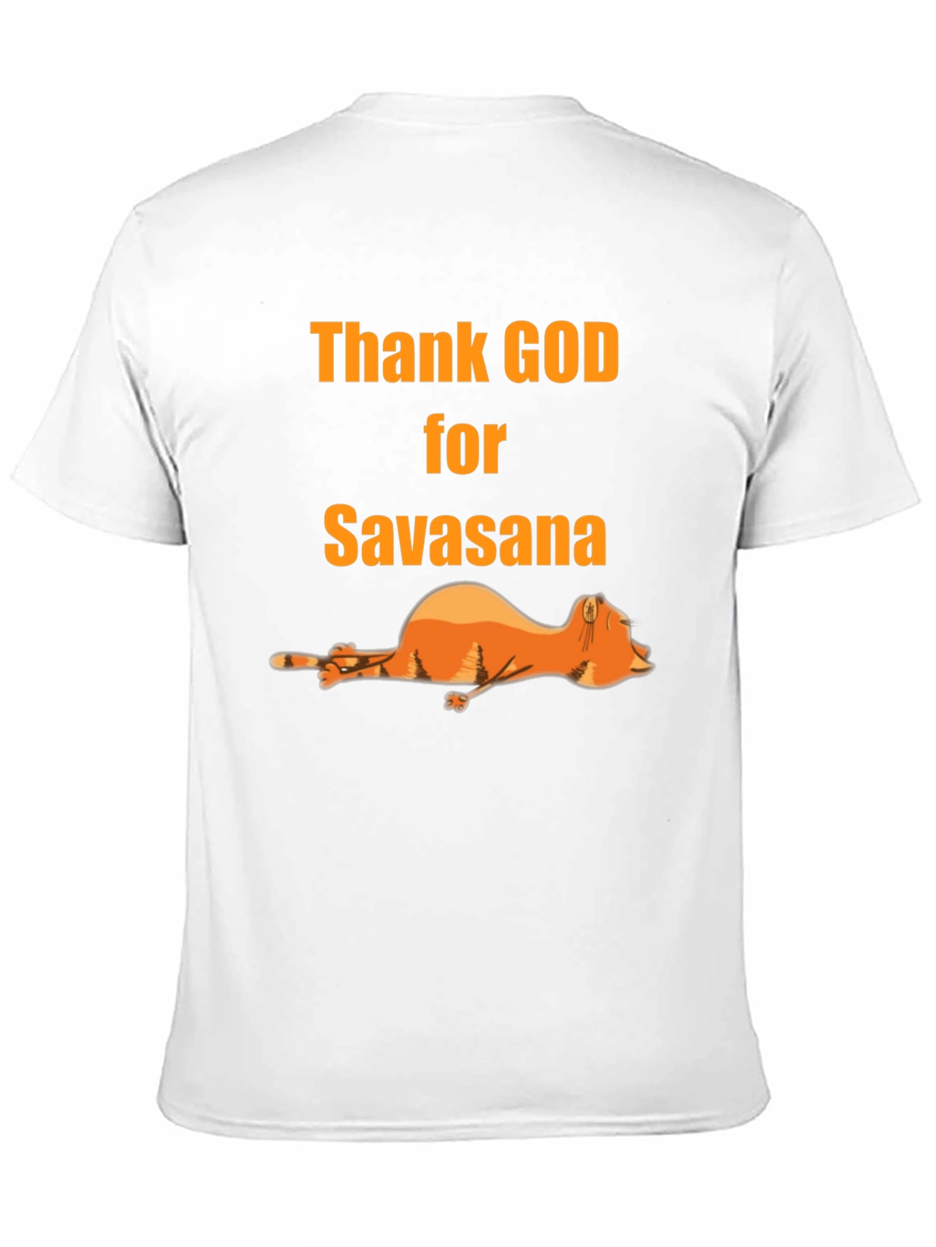 Thank God for Savasana Black T-Shirt