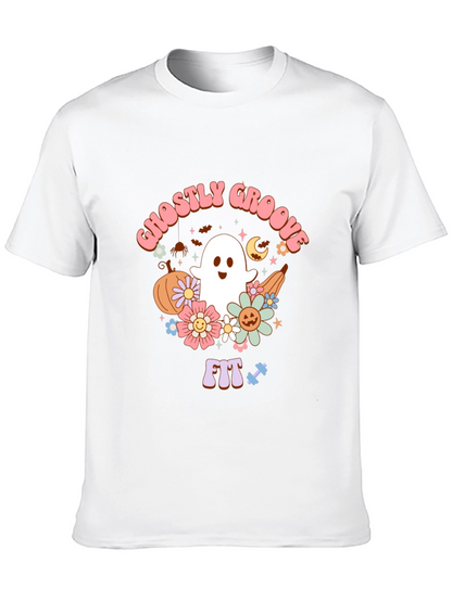 Ghostly Groove Halloween T-Shirt