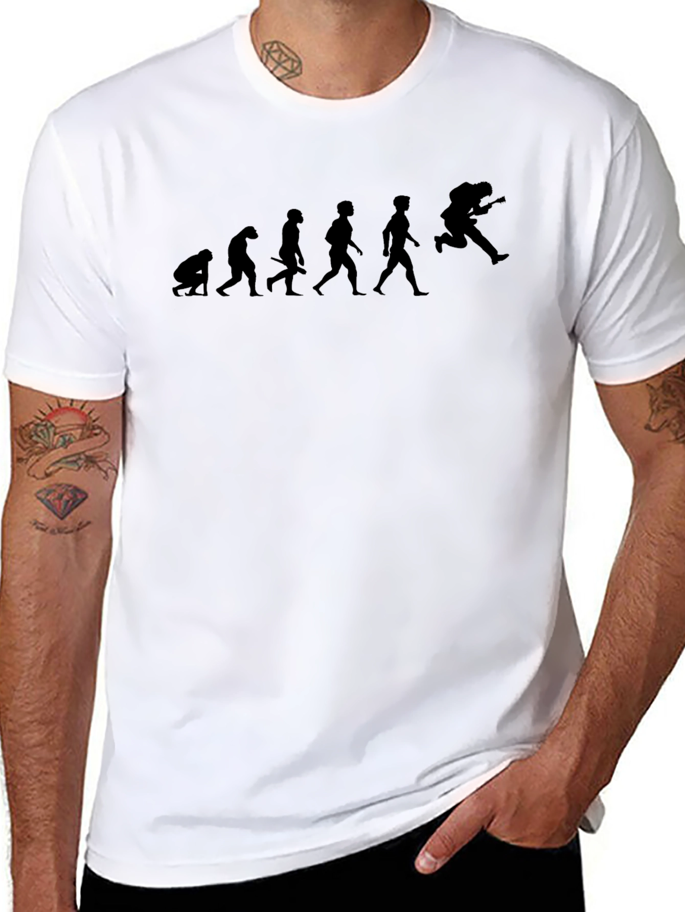 Evolution of Rocker T-Shirt