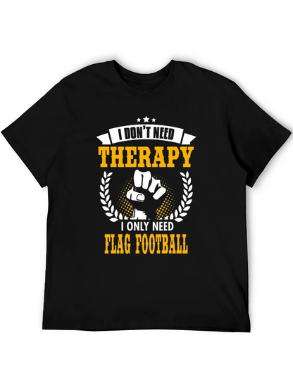 Flag Football Therapy T-Shirt