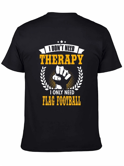 Flag Football Therapy T-Shirt