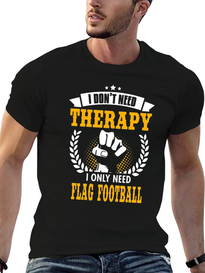 Flag Football Therapy T-Shirt