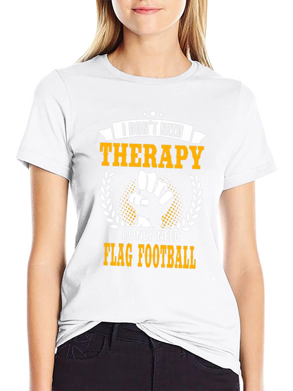 Flag Football Therapy T-Shirt