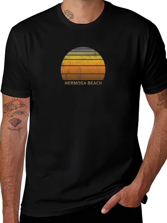 Hermosa Beach Sunset Graphic Tee