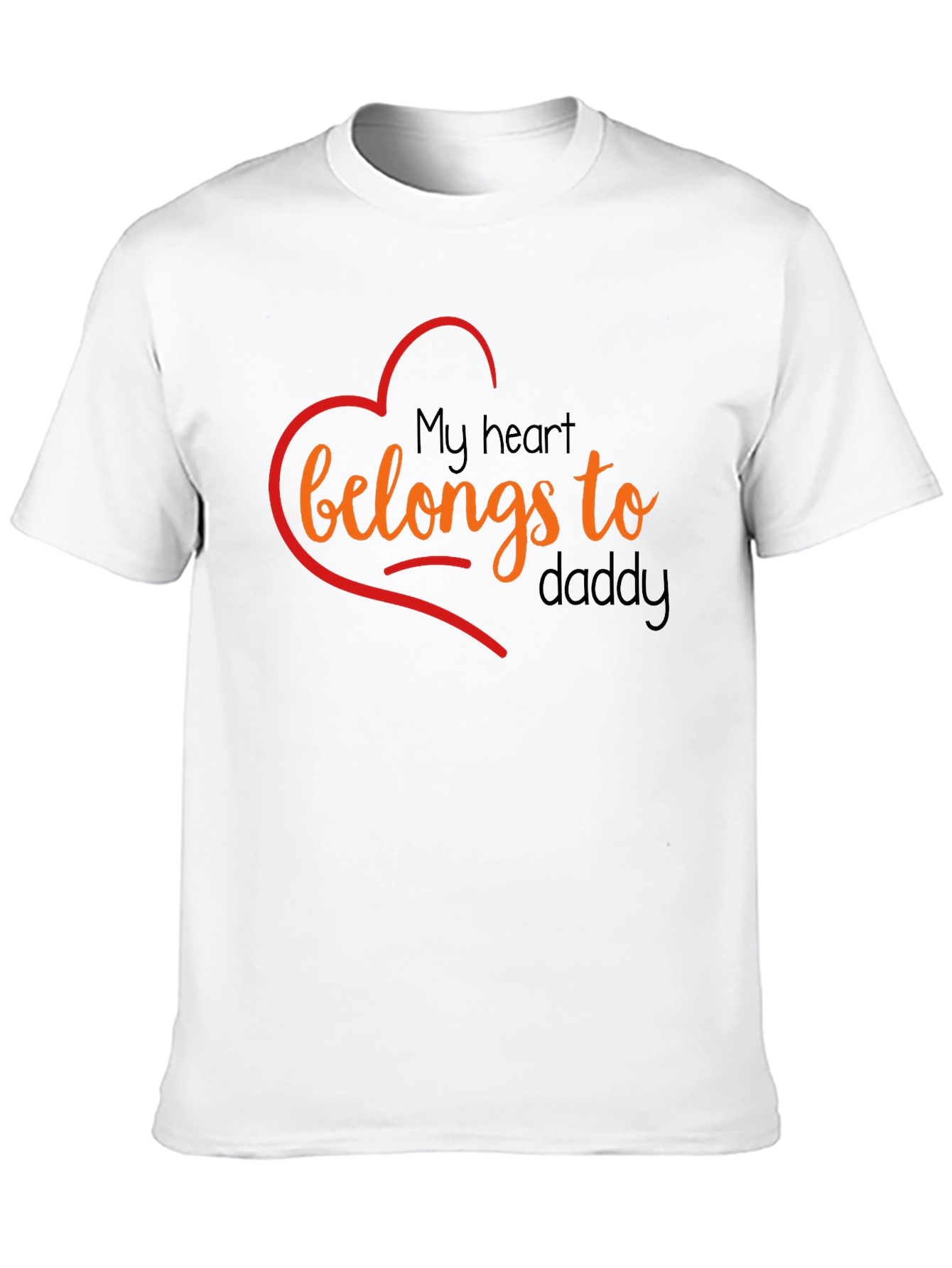 My Heart Belongs To Daddy Graphic T-Shirt