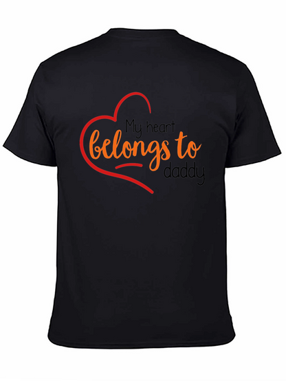 My Heart Belongs To Daddy Graphic T-Shirt