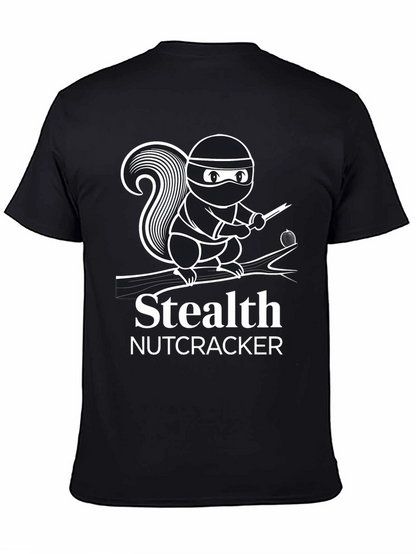 Stealth Nutcracker T-Shirt - Ninja Squirrel Design