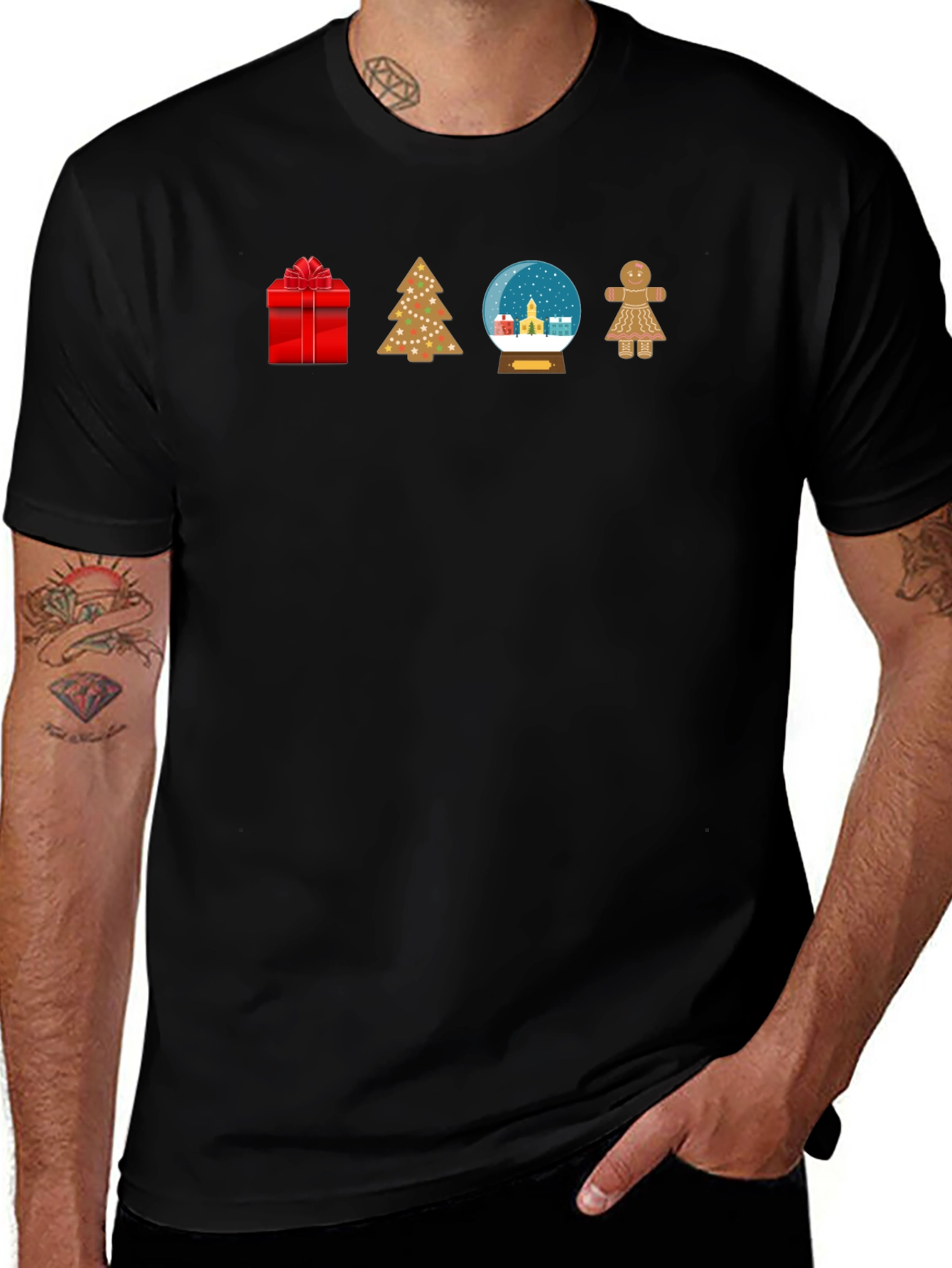 Festive Christmas Graphic Tee