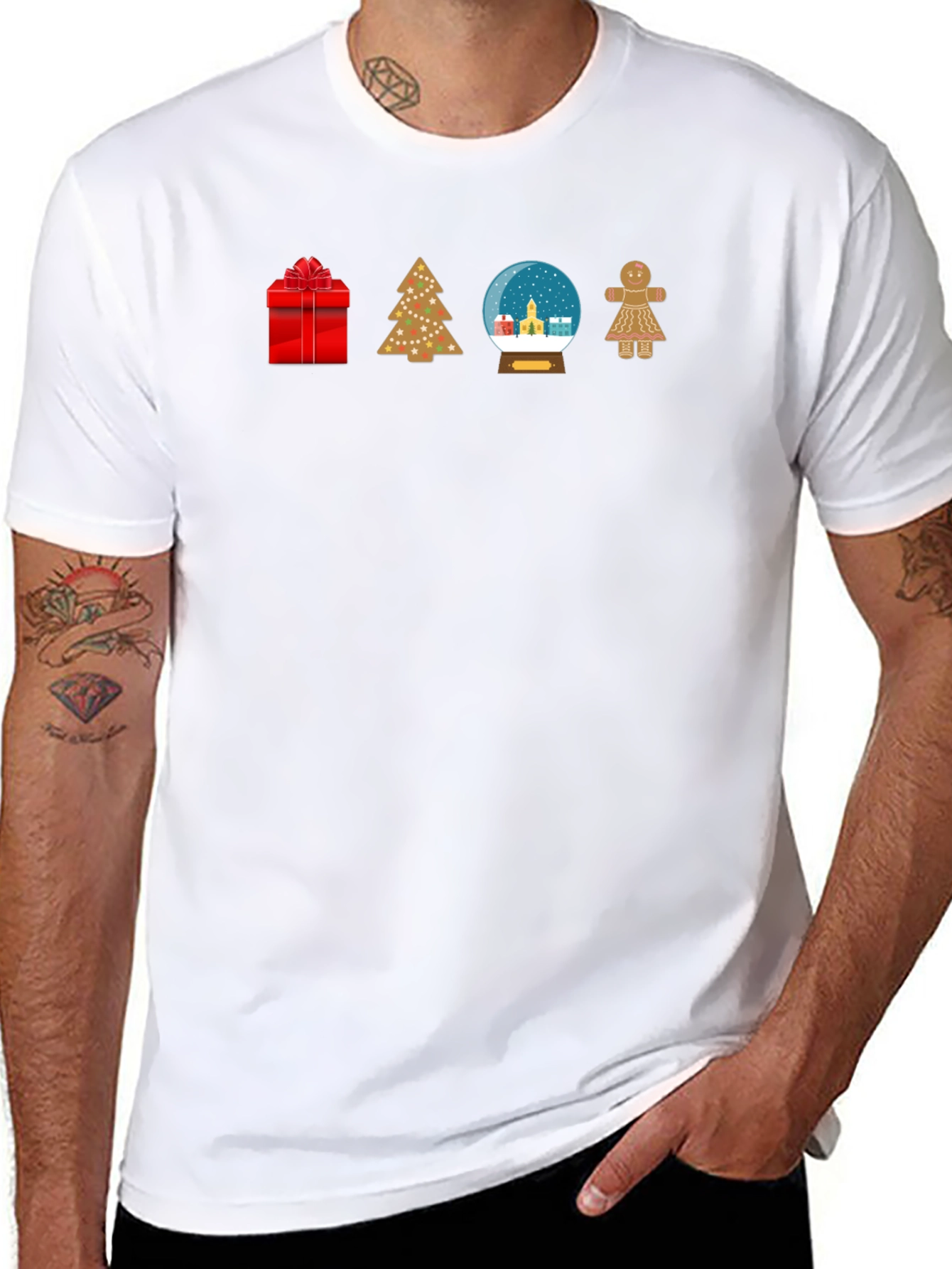 Festive Christmas Graphic Tee