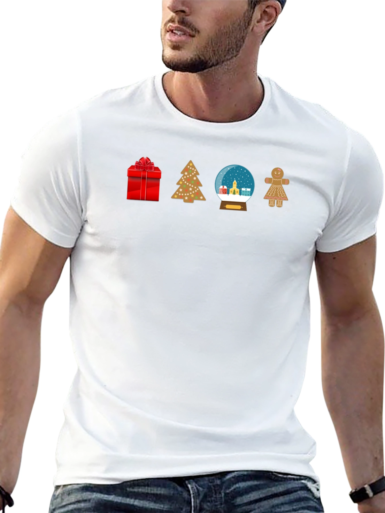 Festive Christmas Graphic Tee