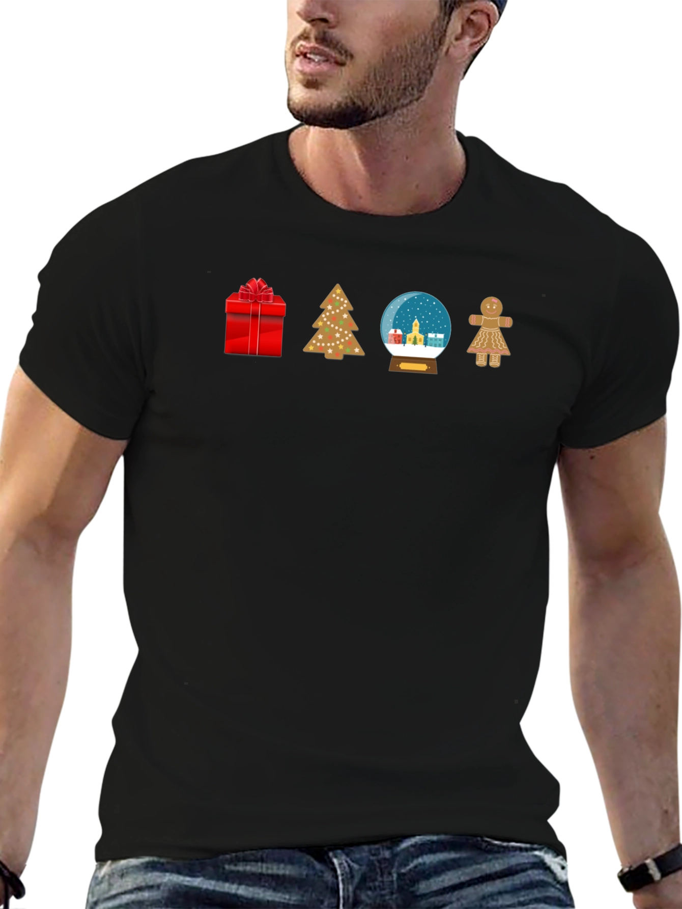 Festive Christmas Graphic Tee