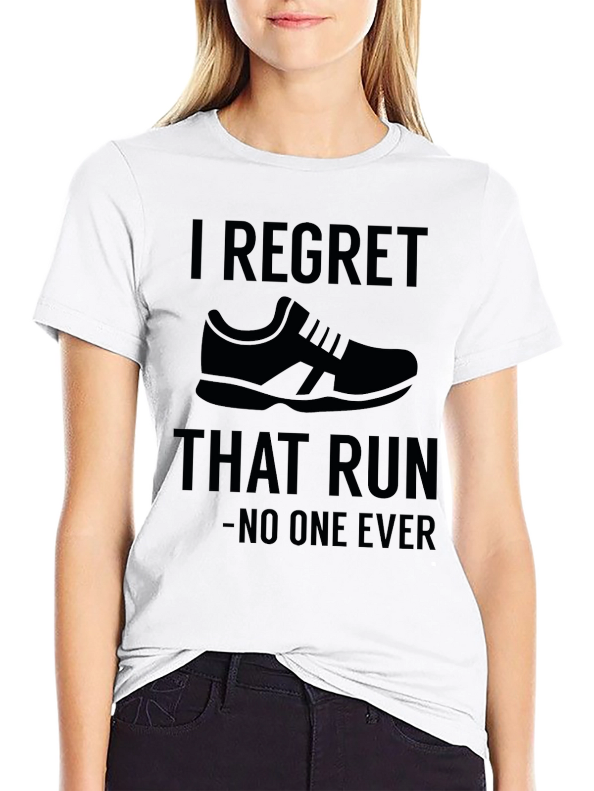 I Regret That Run - Funny Running T-Shirt