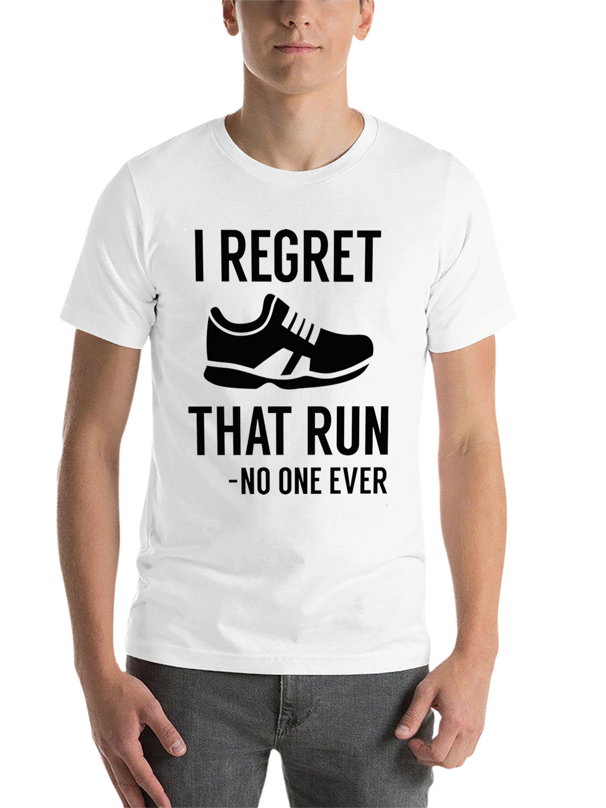 I Regret That Run - Funny Running T-Shirt