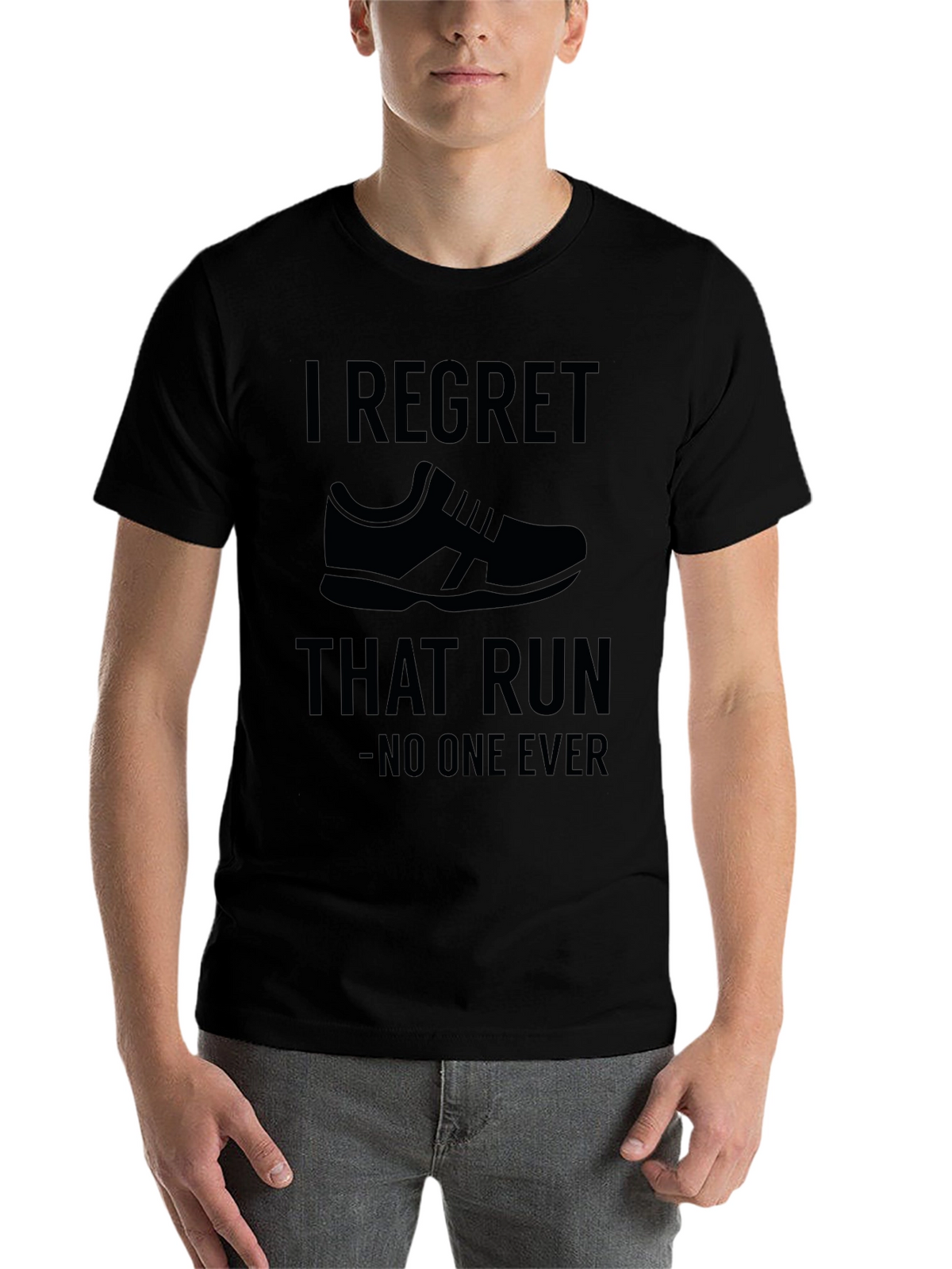 I Regret That Run - Funny Running T-Shirt