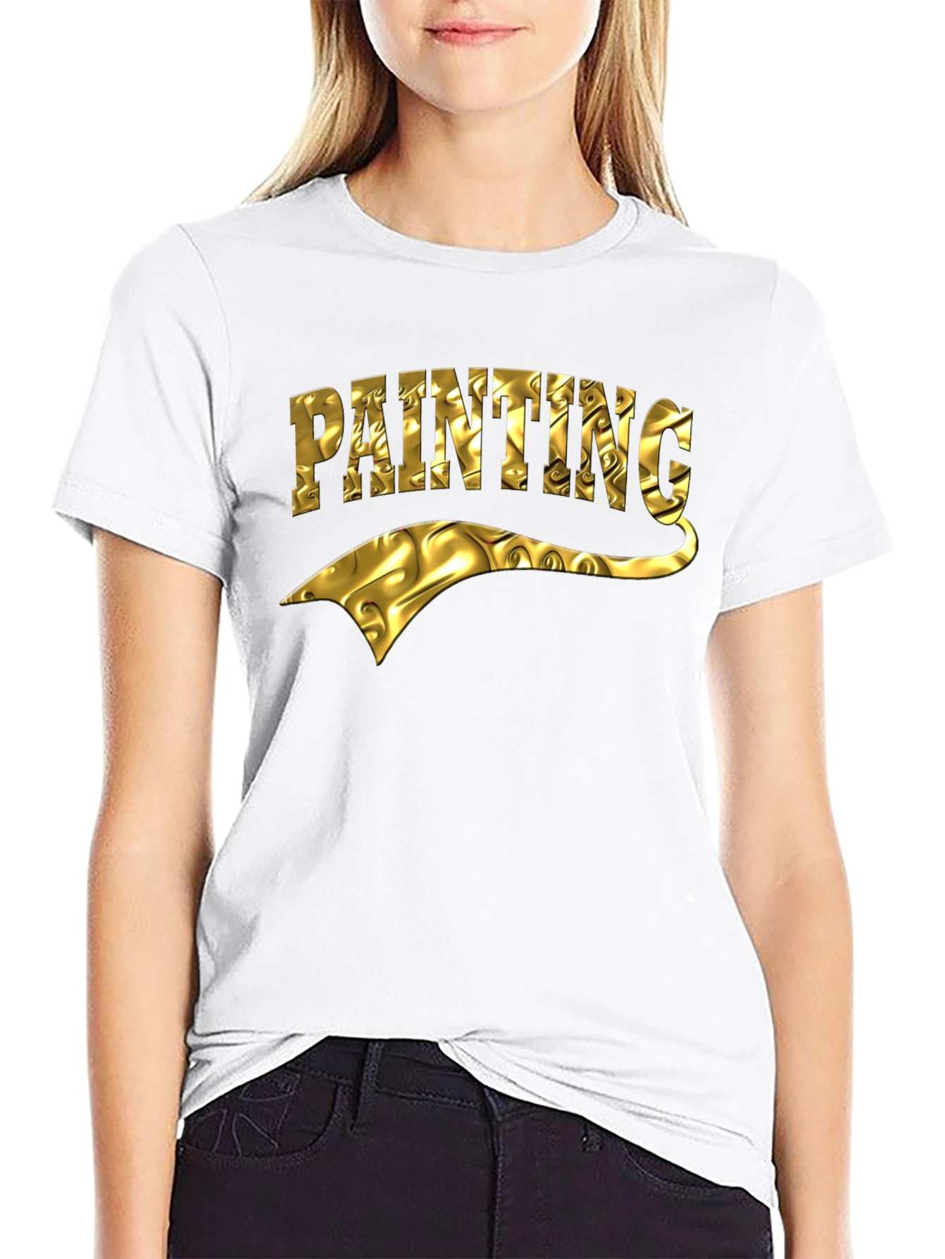 Golden Painting Graphic Tee