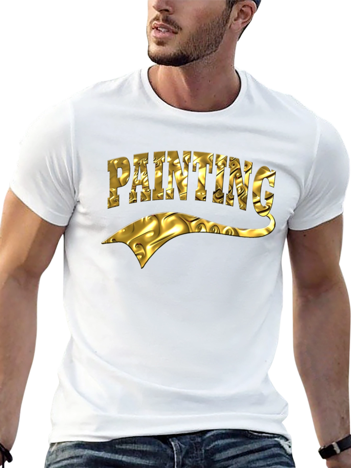 Golden Painting Graphic Tee
