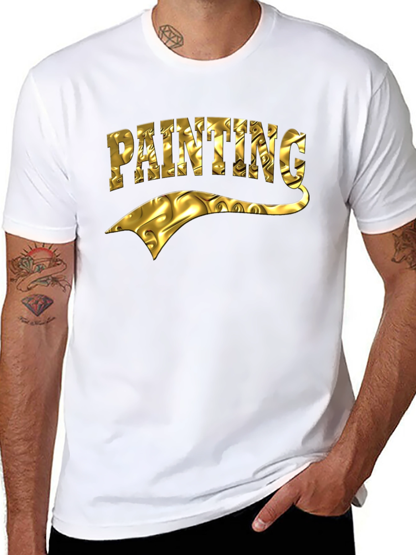 Golden Painting Graphic Tee