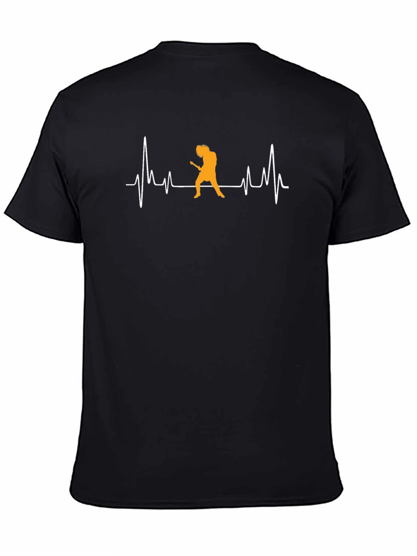 Guitar Heartbeat T-Shirt - Rock Music Tee