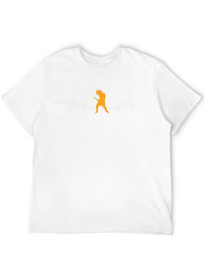 Guitar Heartbeat T-Shirt - Rock Music Tee