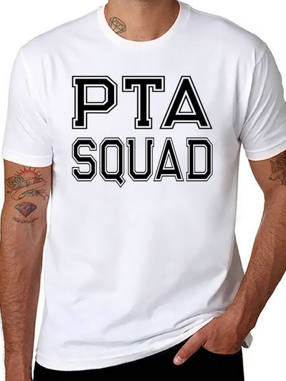 PTA Squad Graphic Tee - Parent Teacher Association T-Shirt