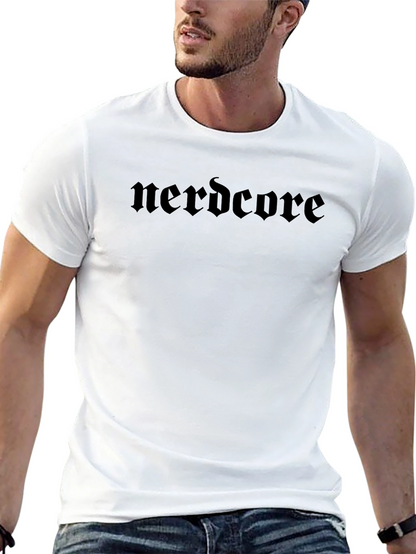 Nerdcore T-Shirt - Bold Gothic Style