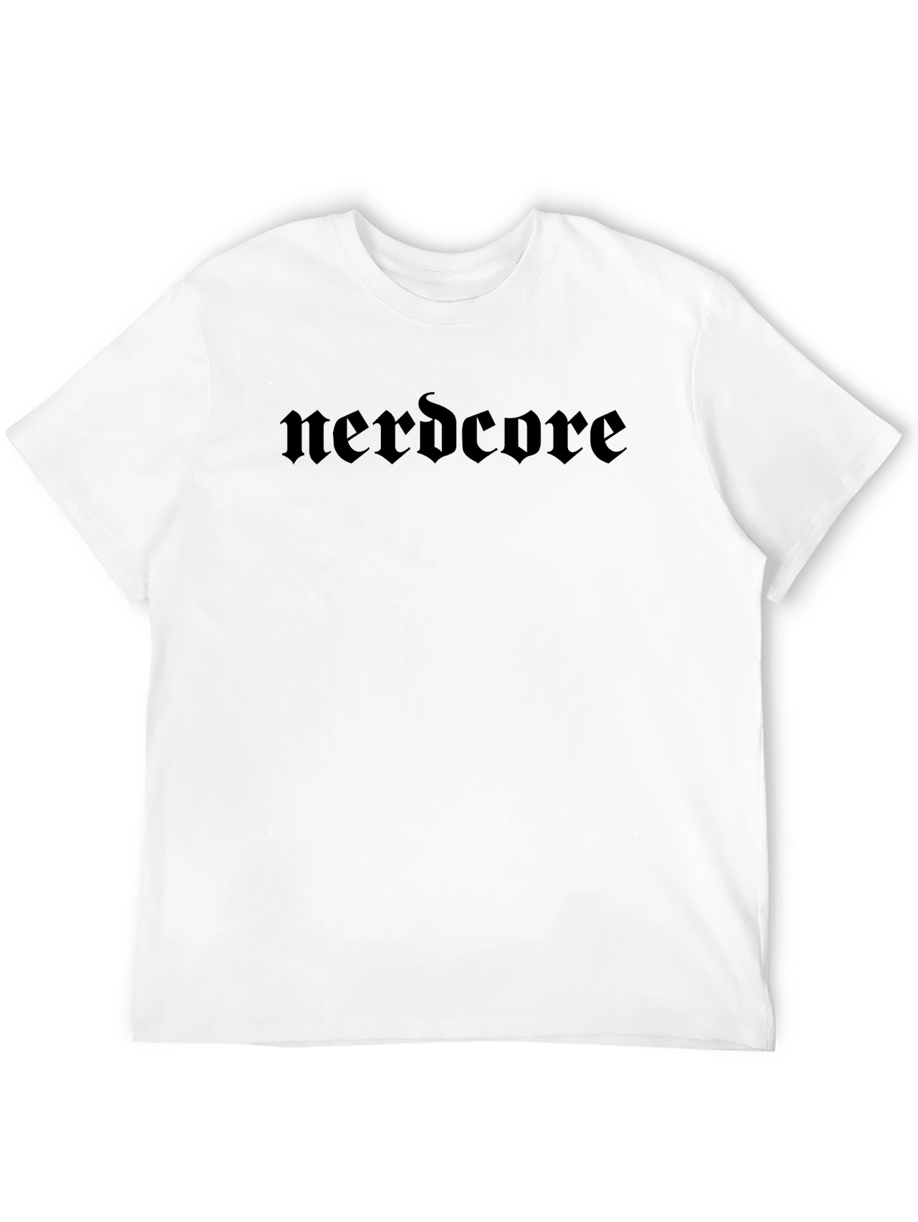 Nerdcore T-Shirt - Bold Gothic Style