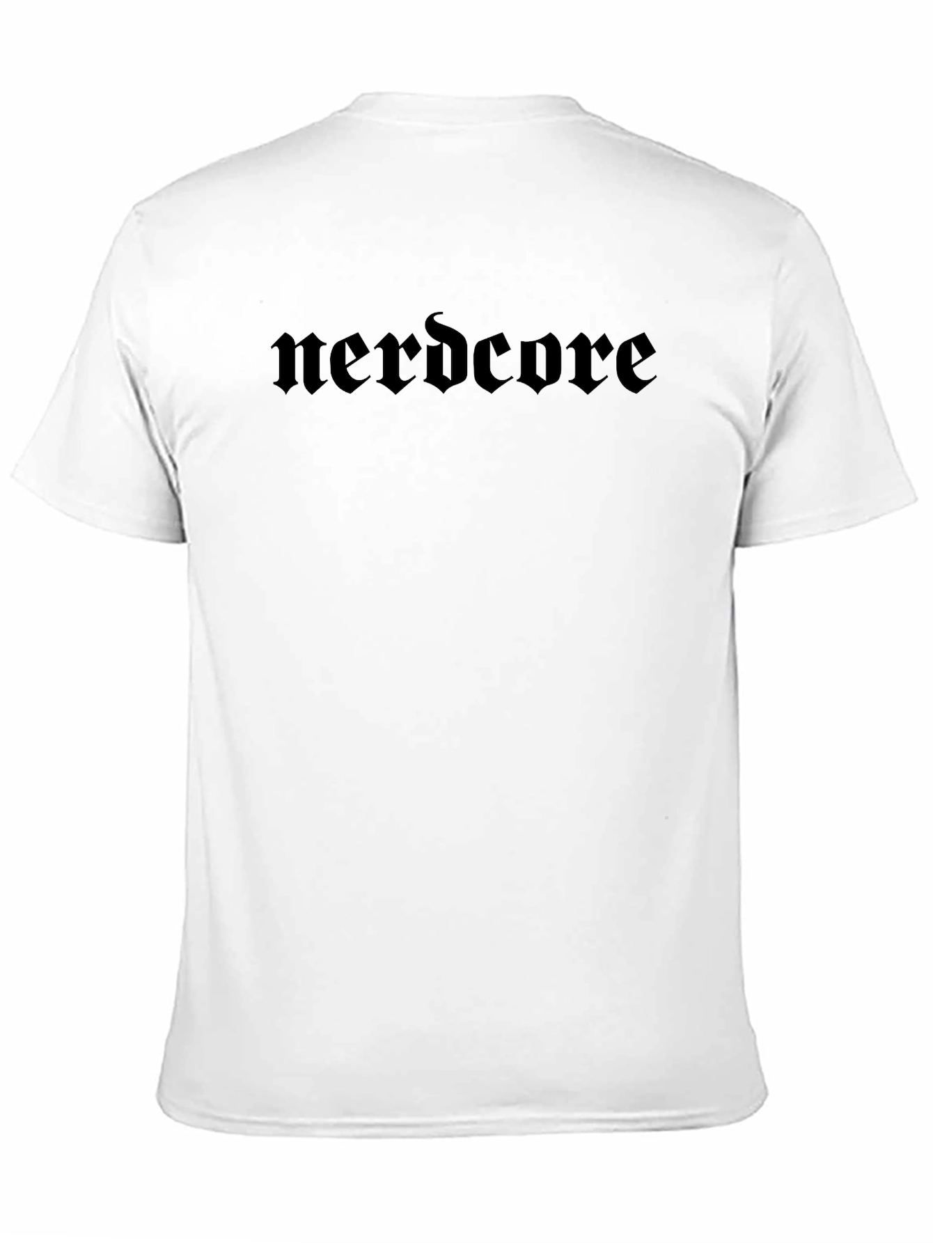 Nerdcore T-Shirt - Bold Gothic Style