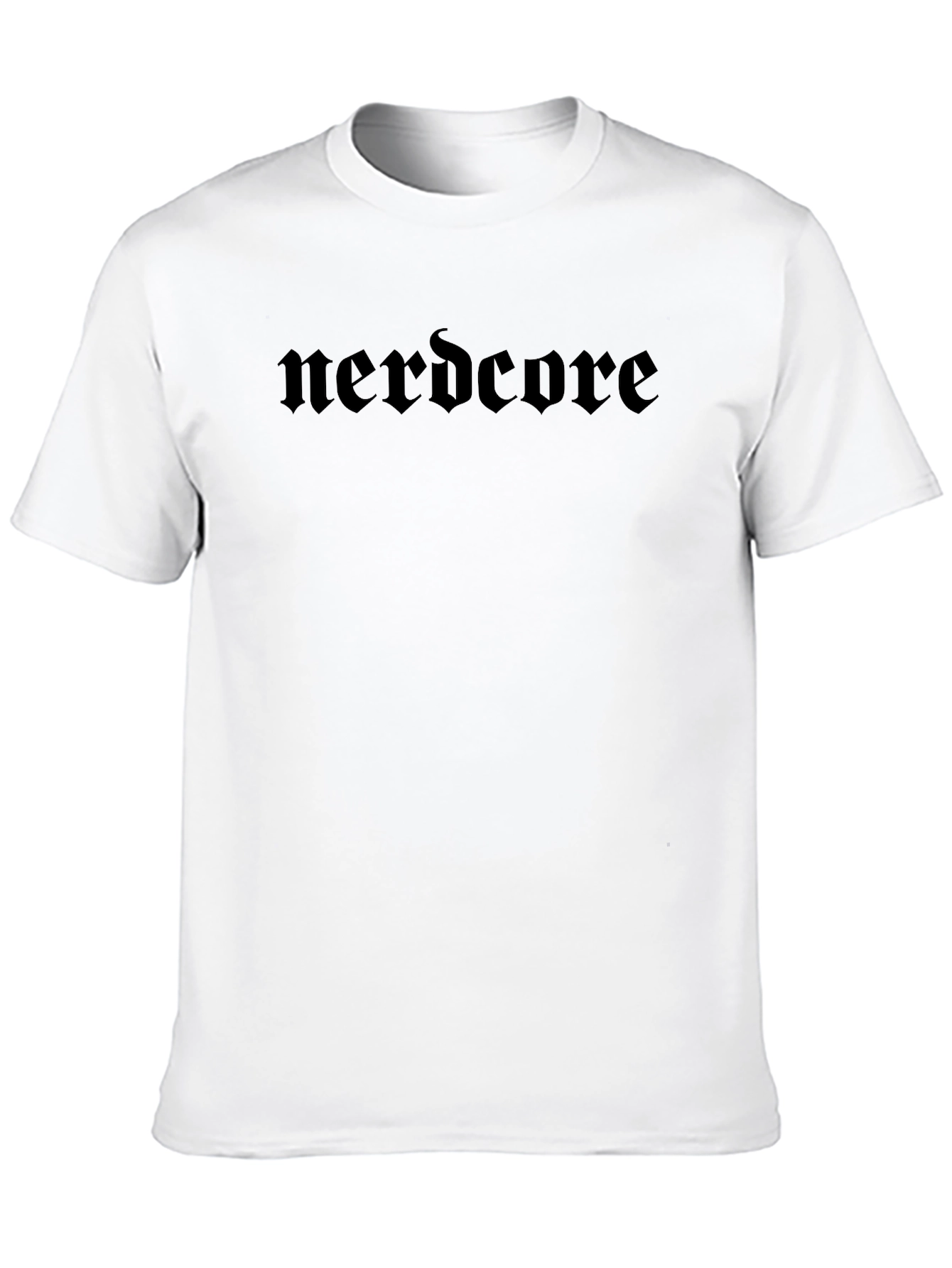 Nerdcore T-Shirt - Bold Gothic Style