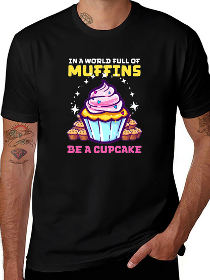 Muffin vs. Cupcake Graphic Tee