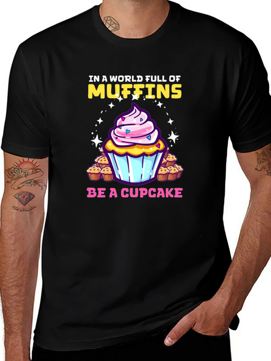 Muffin vs. Cupcake Graphic Tee