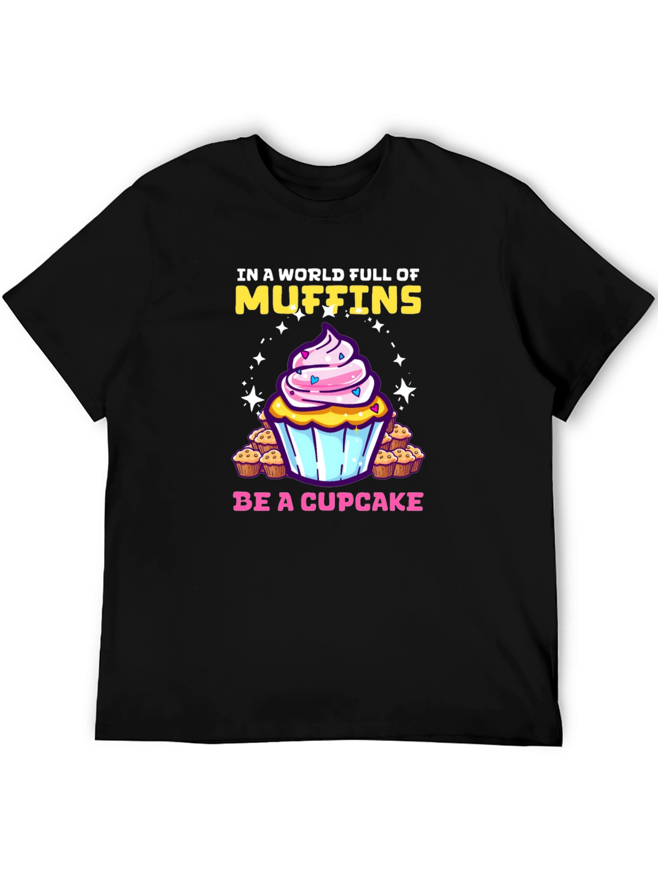 Muffin vs. Cupcake Graphic Tee